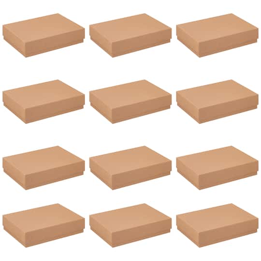 12 Pack: Kraft Frame Box by Celebrate It